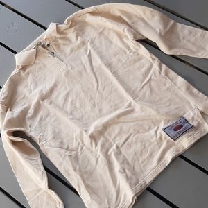 ONQUE LONG SLEEVED POLO, LARGE